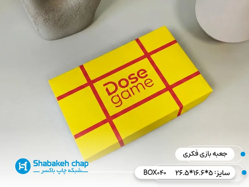 ساخت جعبه بازی فکری
