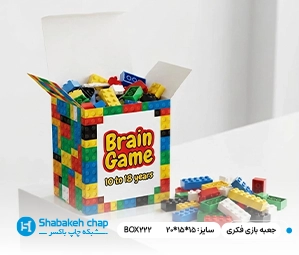 طراحی بسته بندی اسباب بازی فکری