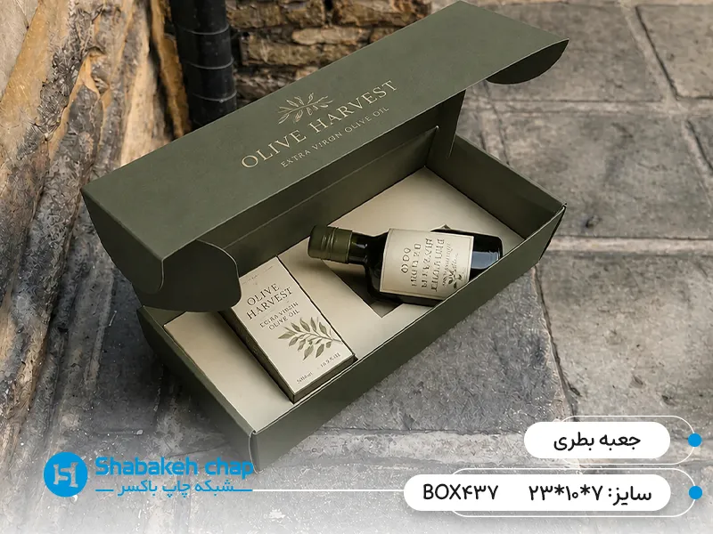 چاپ جعبه بسته بندی بطری و جعبه کادویی بطری