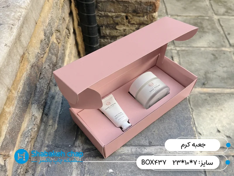 چاپ پکیجینگ کرم و آبرسان شبکه چاپ باکسر