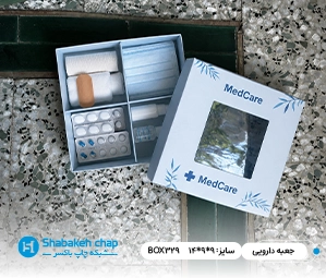 طراحی جعبه قرص و دارو