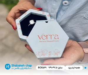 طراحی پکیجینگ ایندربرد و چاپ افست