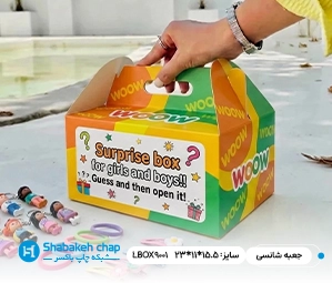 طراحی بسته بندی بازی شانسی و فکری