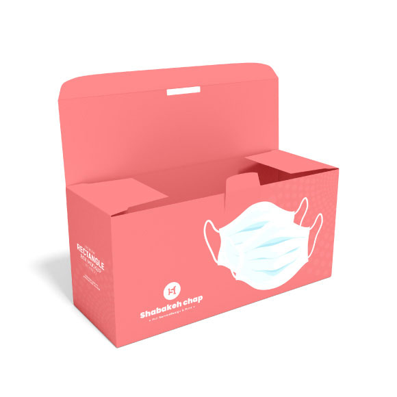 طراحی جعبه ماسک   