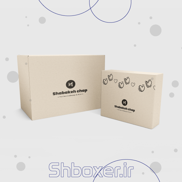 طراحی جعبه مقوایی  