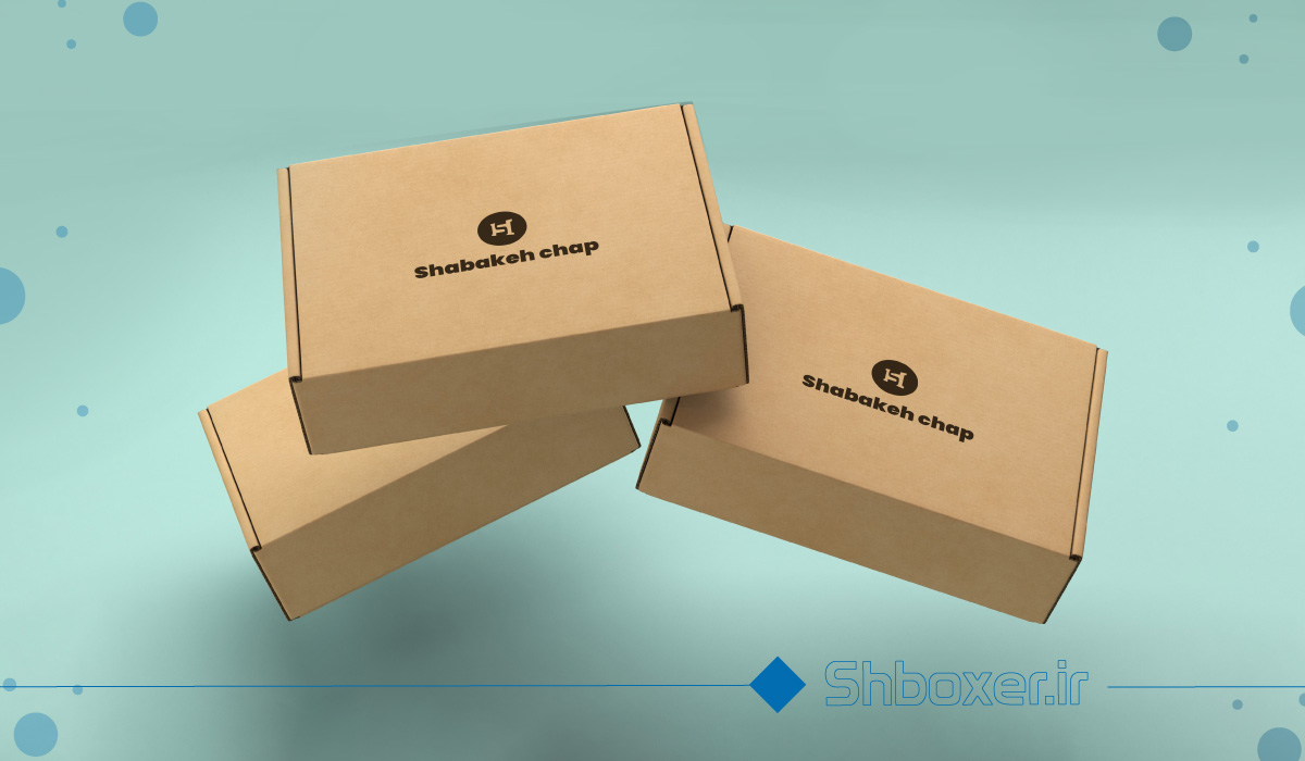 چاپ جعبه آماده مقوایی 
