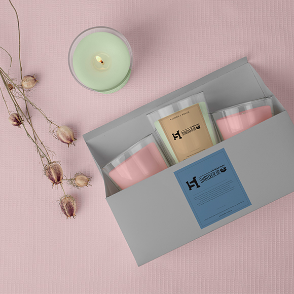 چاپ بسته بندی شمع    